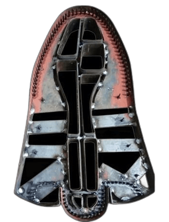 Leather cutting die
